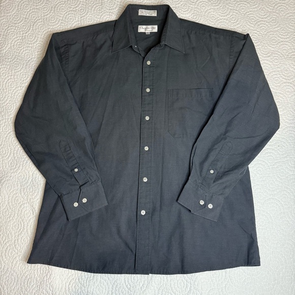 Dior Gray Casual Button Down Shirt - Picture 8 of 13